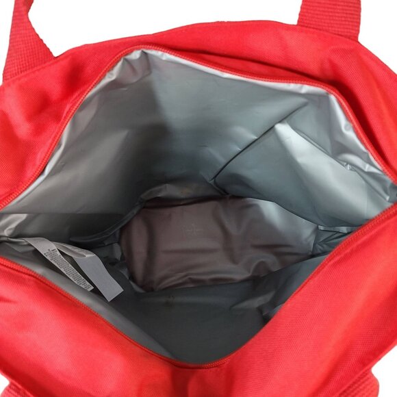 Disney Insulated Tote Cooler Bag Striped Zip Beach Picnic Soft Side Mickey Mouse - Picture 6 of 7